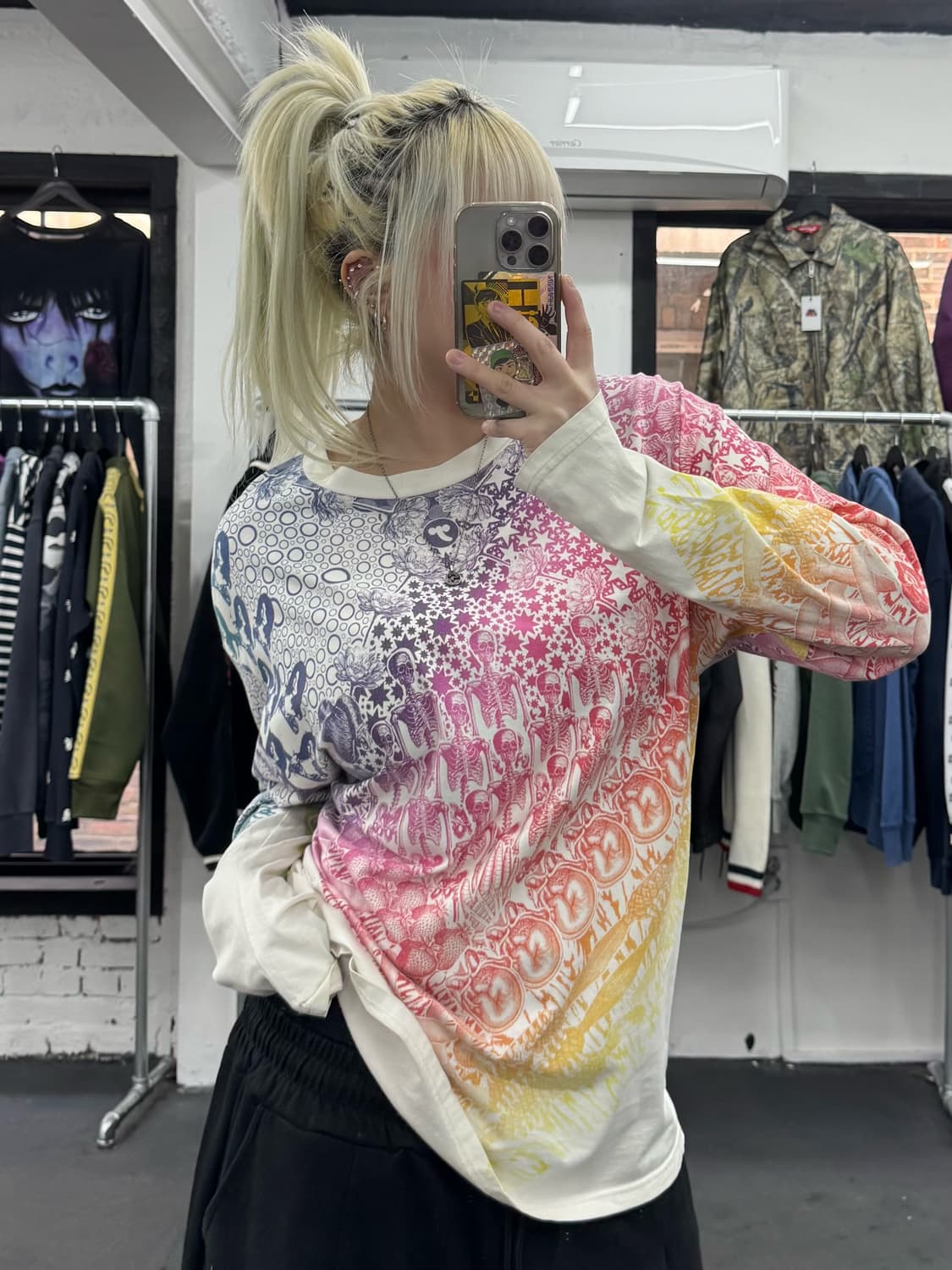 히스테릭 글래머 엠티 룸 롱슬리브 상품이미지3