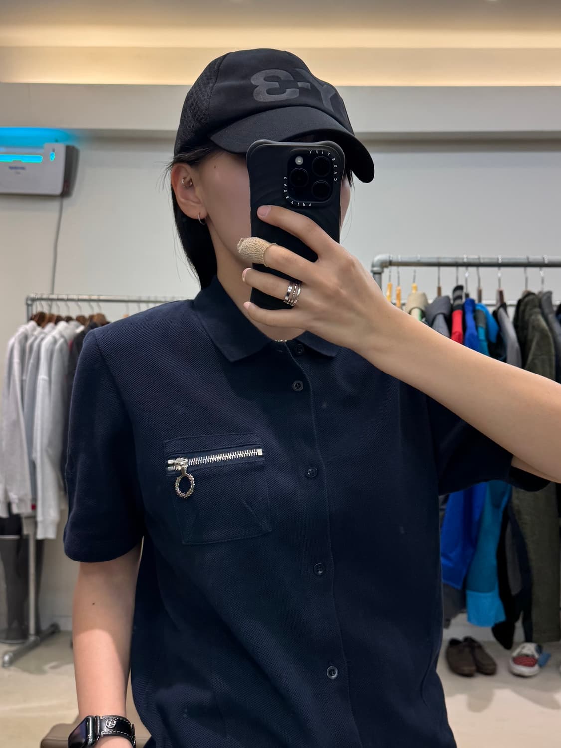 프레드 페리x라프시몬스 반팔 카라 셔츠 상품이미지7