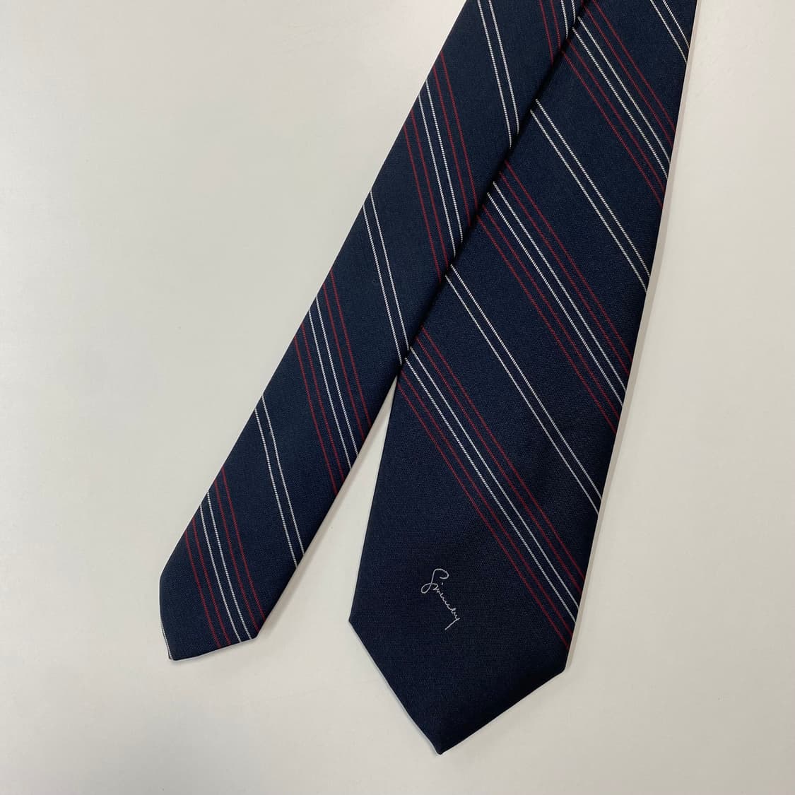 지방시 심플로고 정품 명품넥타이 (GIVENCHY) 7.7cm 상품이미지1