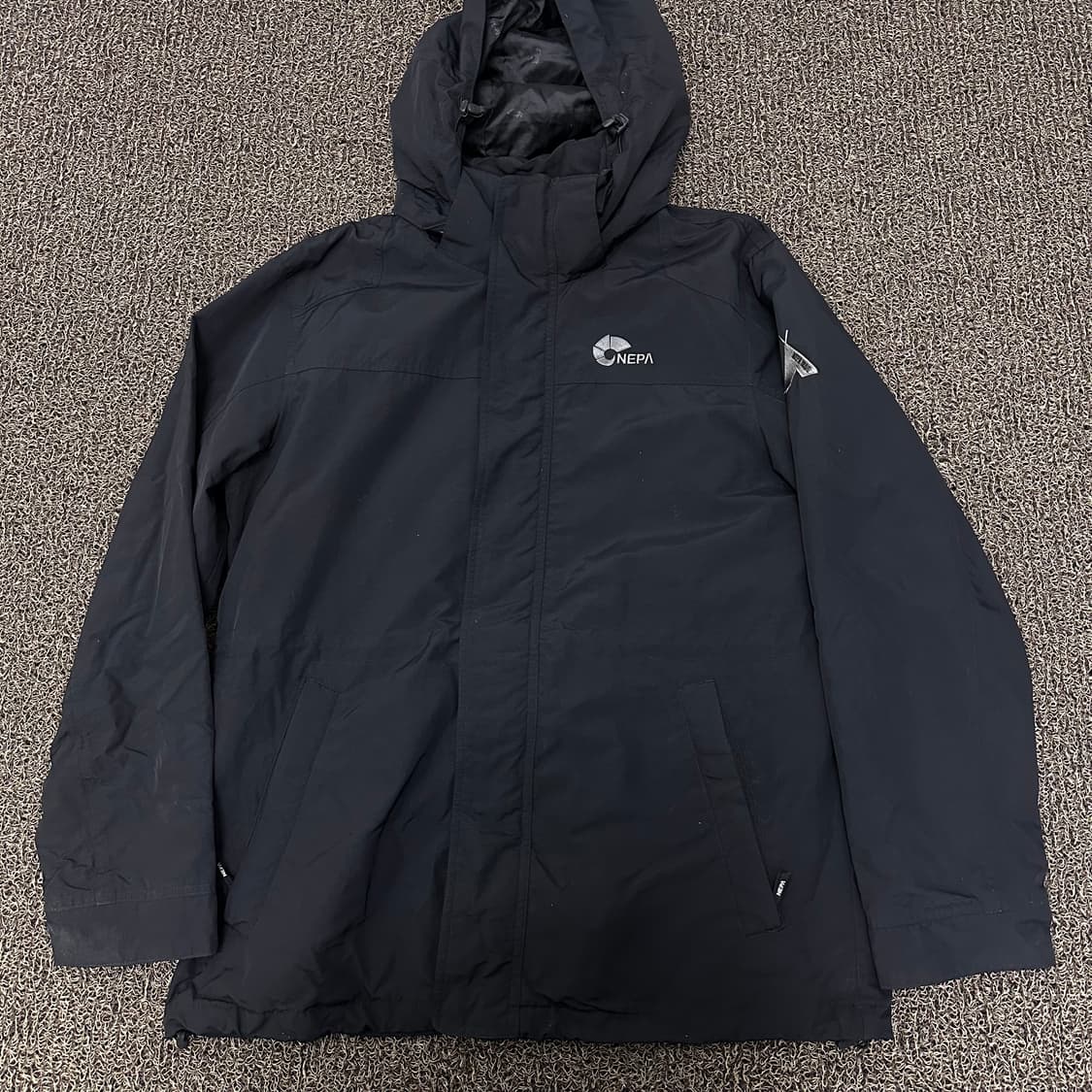 NEPA 네파 바람막이 자켓 블랙 100(L) 상품이미지1