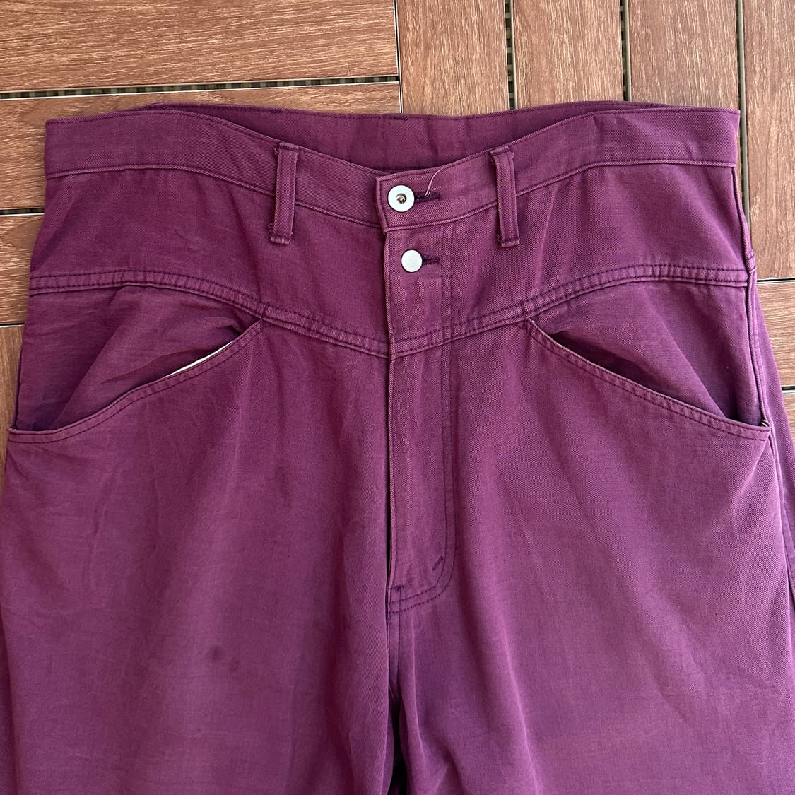 Uru tokyo 17aw washing baggy pants 상품이미지3