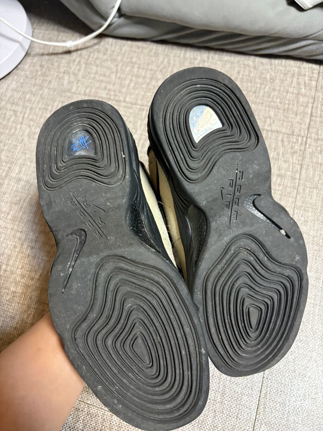 나이키 스투시 에어 페니 2 라탄 앤 라임스톤 250mm US 7 사이즈 상품이미지5