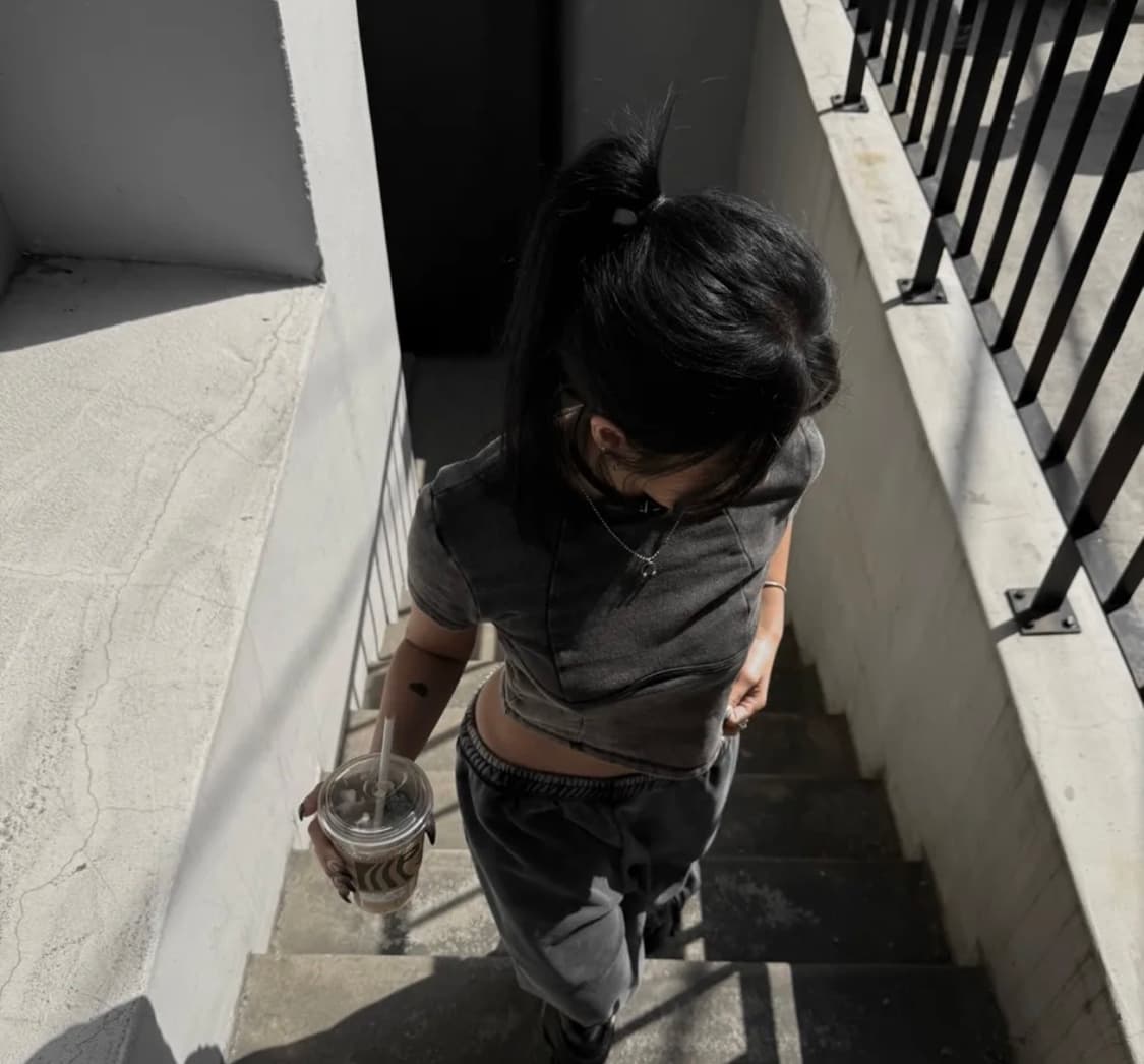 Aespa 닝닝착용) Odor ment strap jogger 정가23 상품이미지6