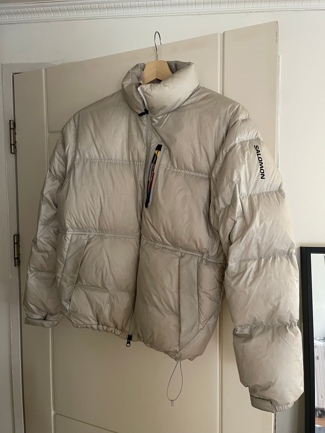 살로몬 컨투어 패딩 라이크그레이 M 상품이미지2