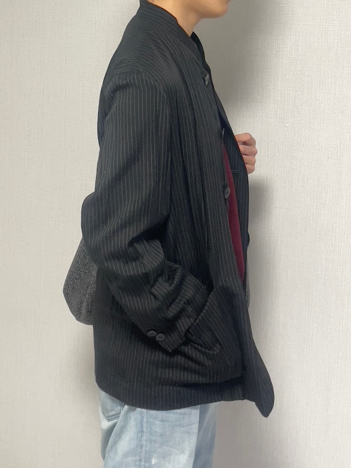 이세이미야케 스탠드카라 셔츠 자켓 상품이미지1