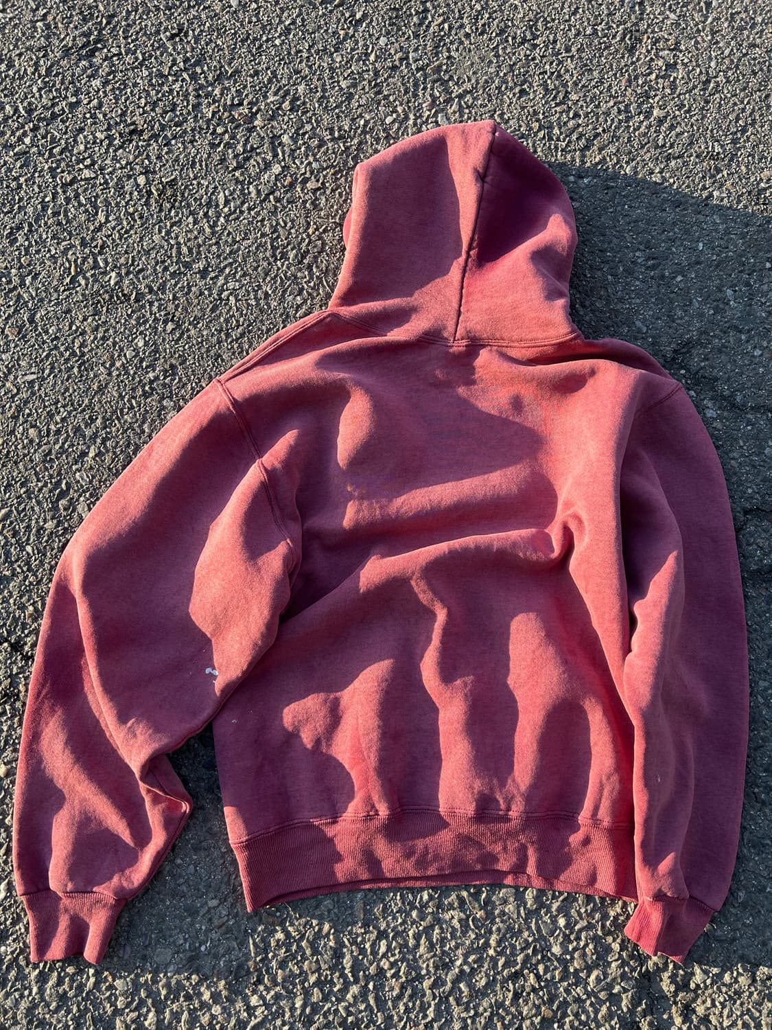 90‘s USA 러셀 크레이지 페이드 후디 상품이미지5