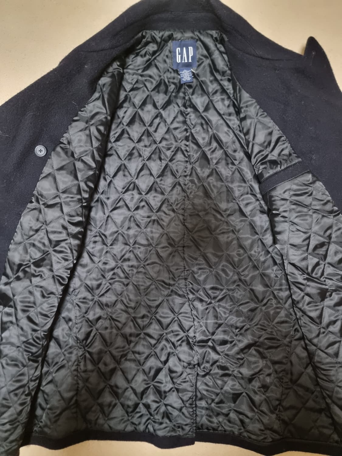 올드갭 갭 gap 네이비 나발 10 버튼 피코트 L 상품이미지3