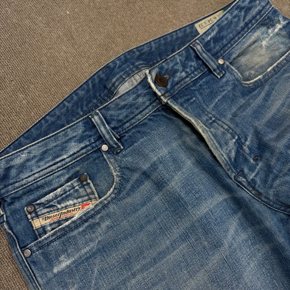 diesel ZATHAN 디젤 자탄 부츠컷 데님 34 상품이미지2