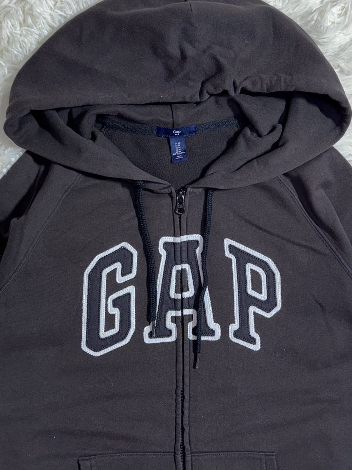 GAP 갭 초코브라운 빅로고 후드집업  상품이미지5