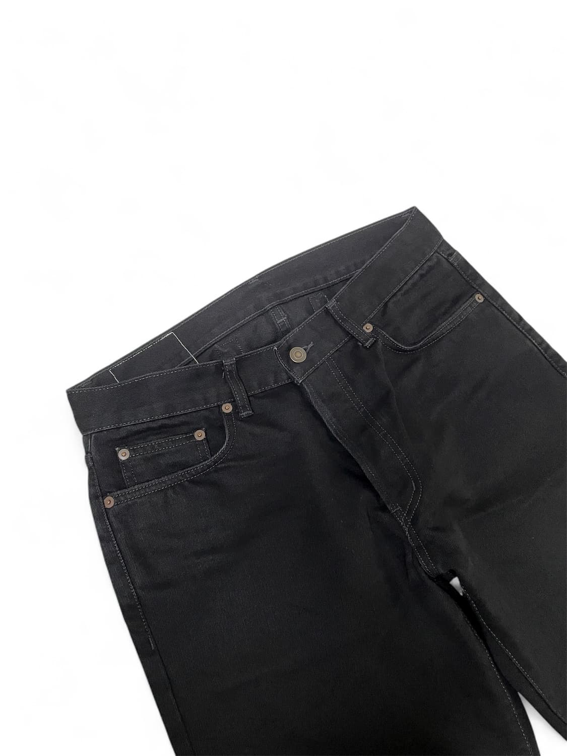 HTAE 1947 Cinch Back Denim Black Raven 2 상품이미지2