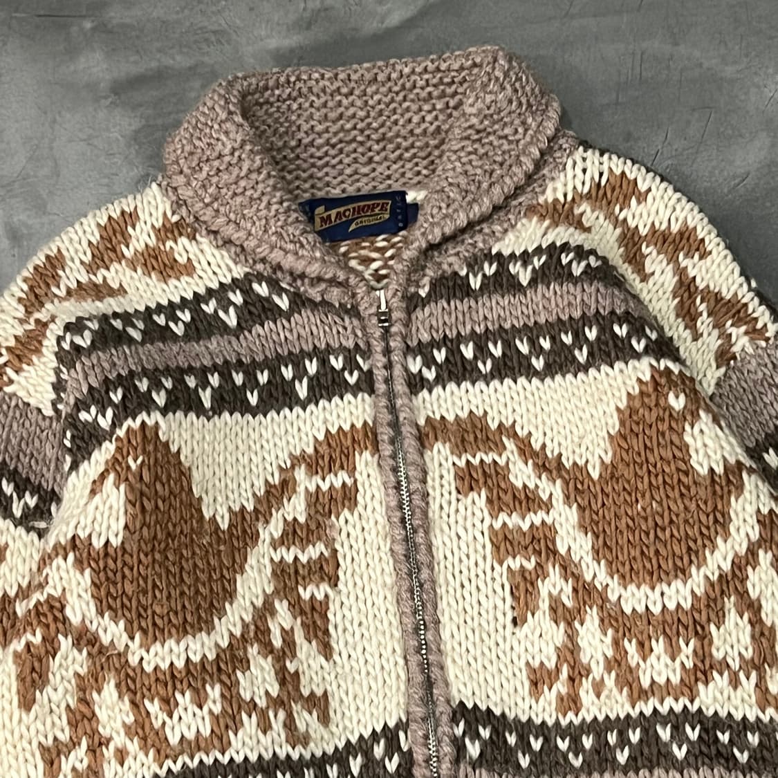  맥호프 울 코위찬 집업 y14451 상품이미지3