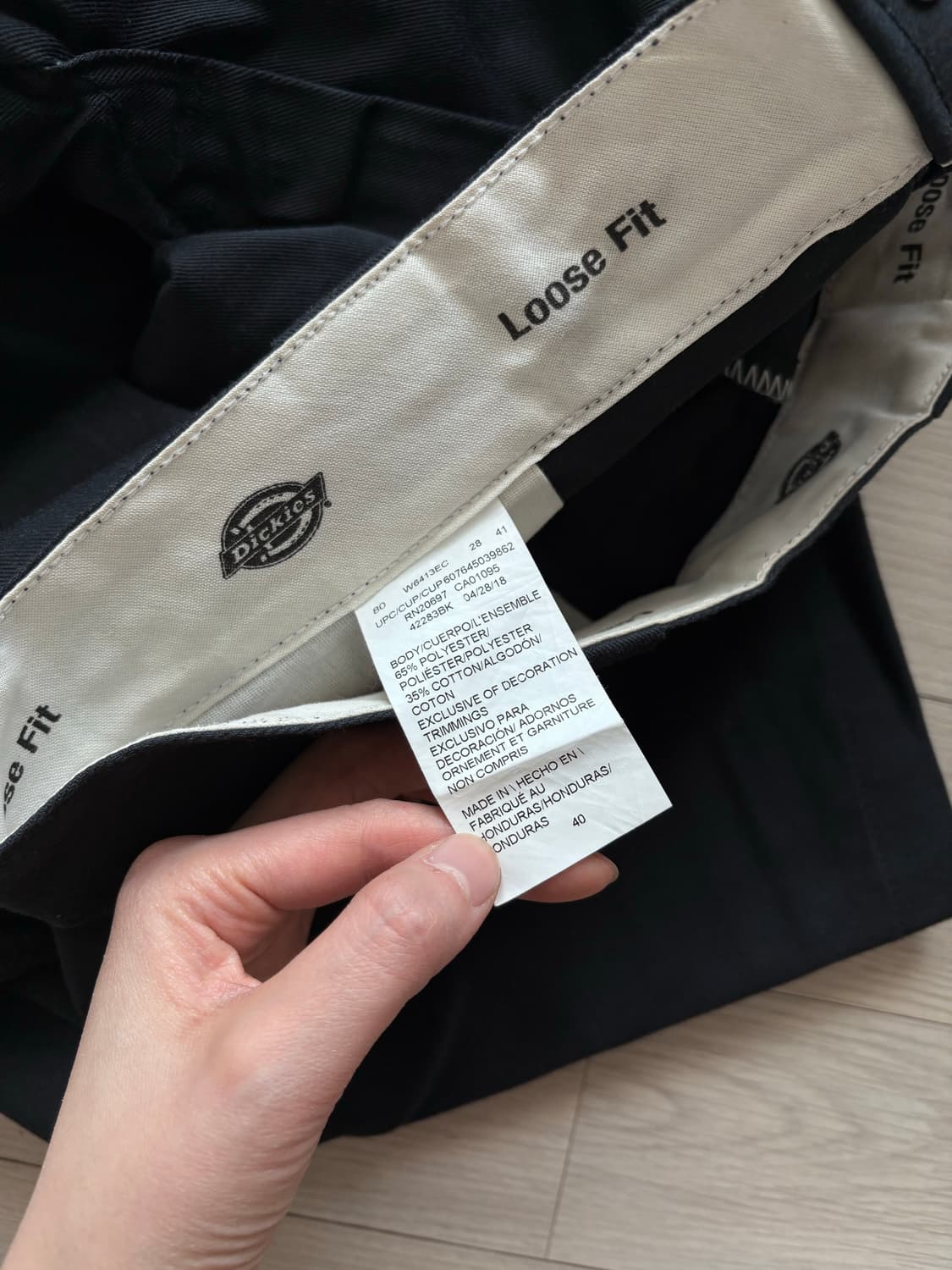 디키즈 워크팬츠 상품이미지1