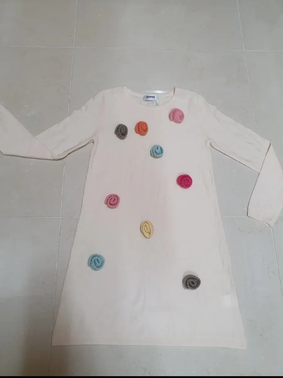 프랑스 소니아리키엘 주니어 니트 원피스(미사용) 상품이미지1