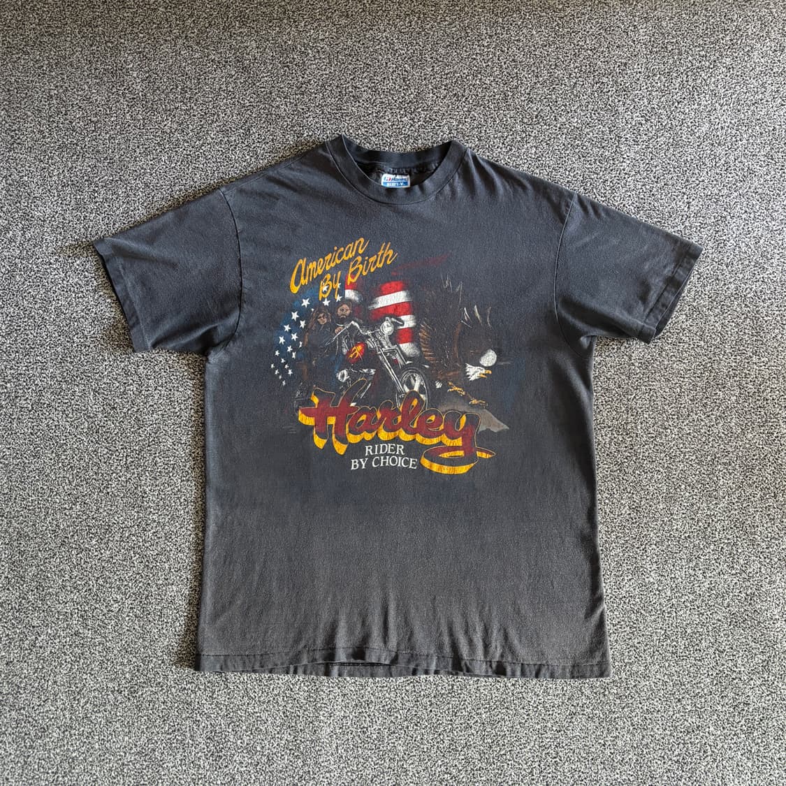 80s 빈티지 할리데이비슨 바이크 티셔츠 상품이미지3