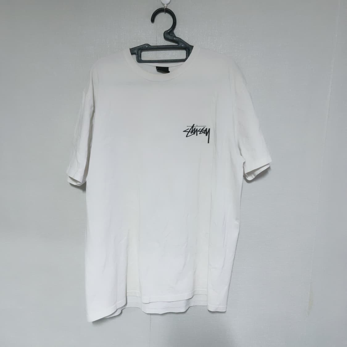 스투시 화이트 라이온프린팅 여름 공용 반팔티 상품이미지2
