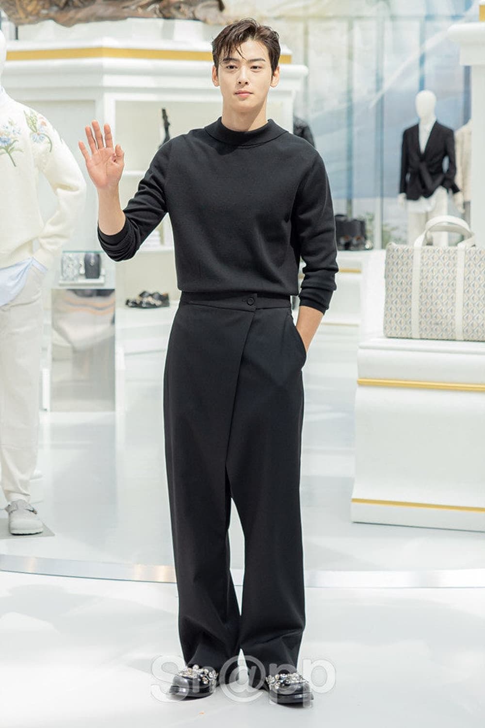 디올 차은우 랩 슬랙스 28인치 상품이미지10