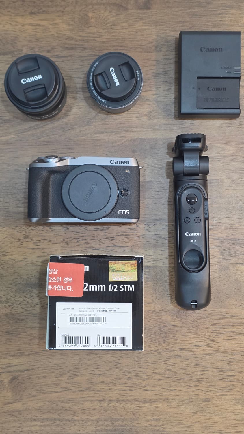 Canon Eos M6 mark2 미러리스 브이로그 풀세트 작례 O 상품이미지2