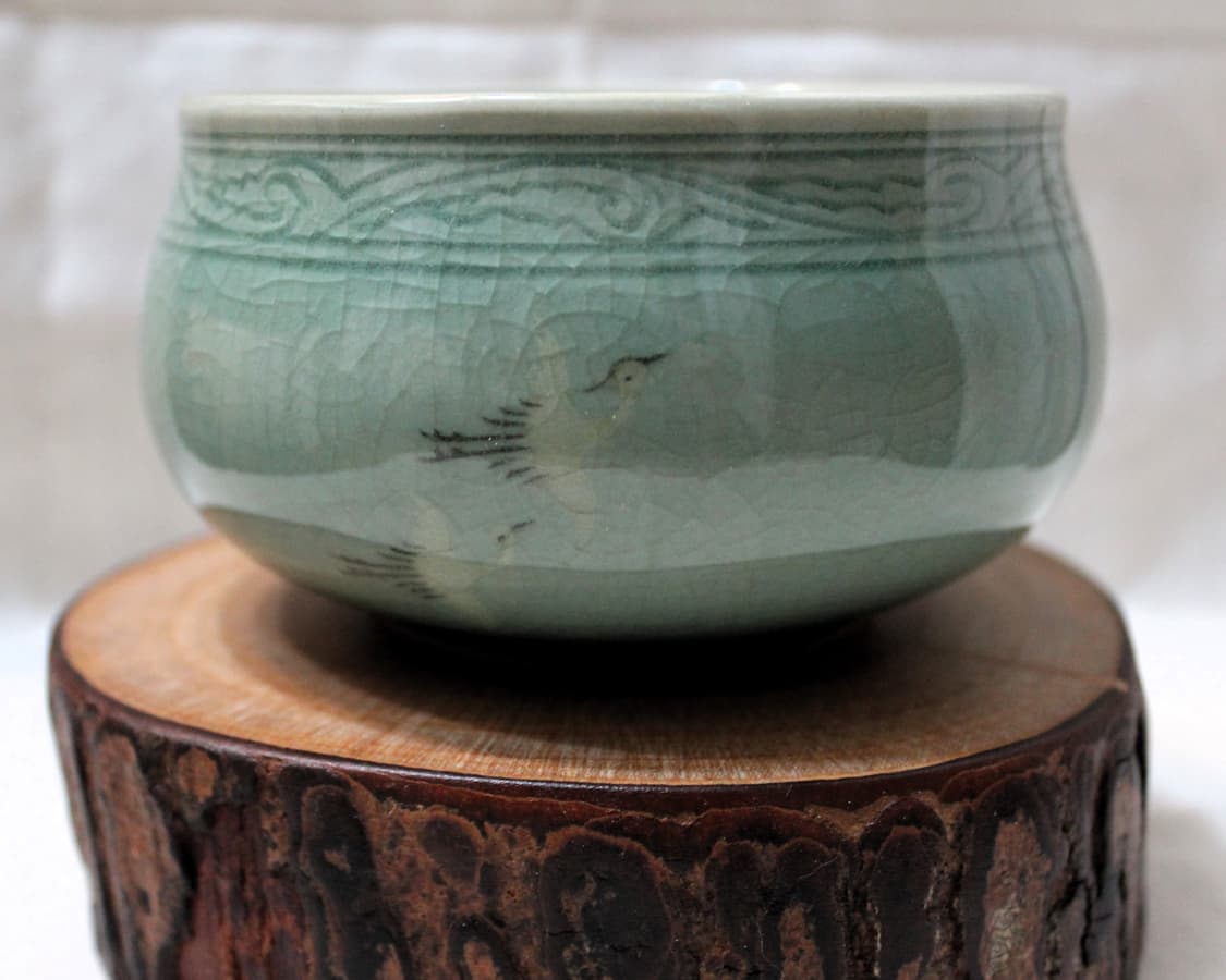 여천 이연휴 명장 청자 다완 오브제 상품이미지2