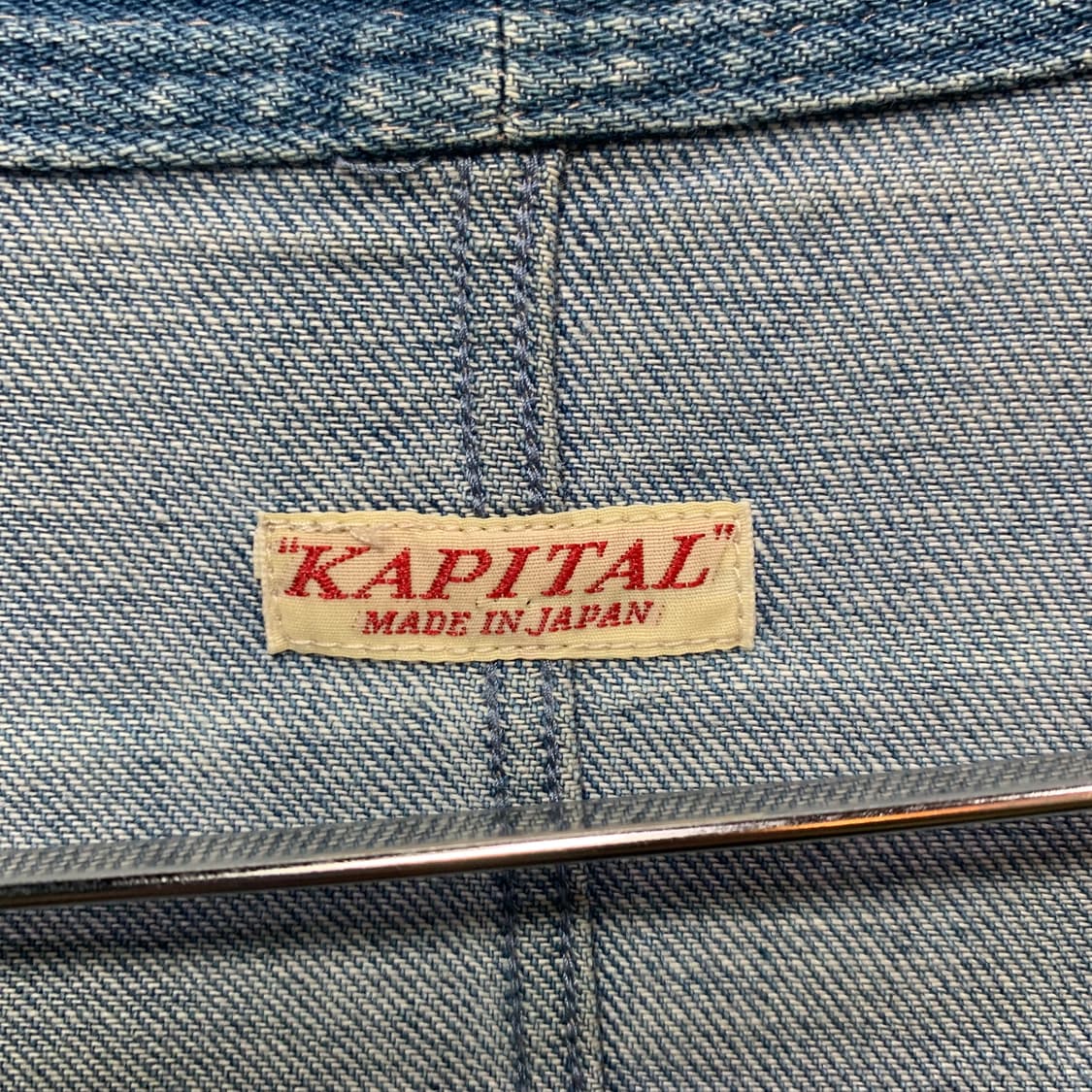 캐피탈 데님 기모노 자켓 상품이미지4