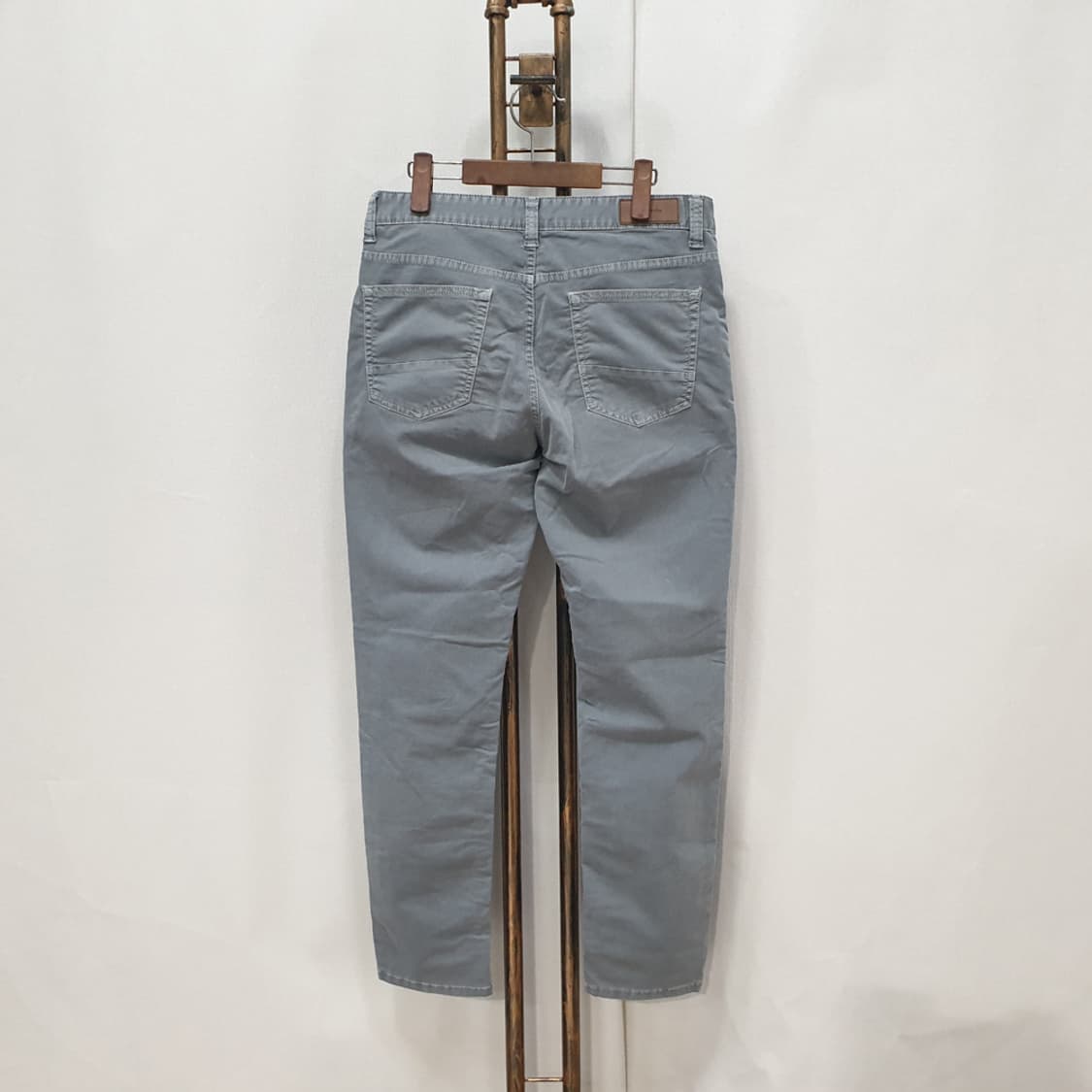 TNGT 카키 AIRO COOL 다잉 데님 팬츠 32 상품이미지4