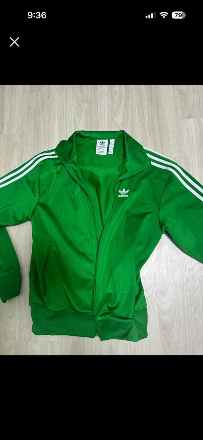 아디다스 삼선 저지 밝은 그린 상품이미지1