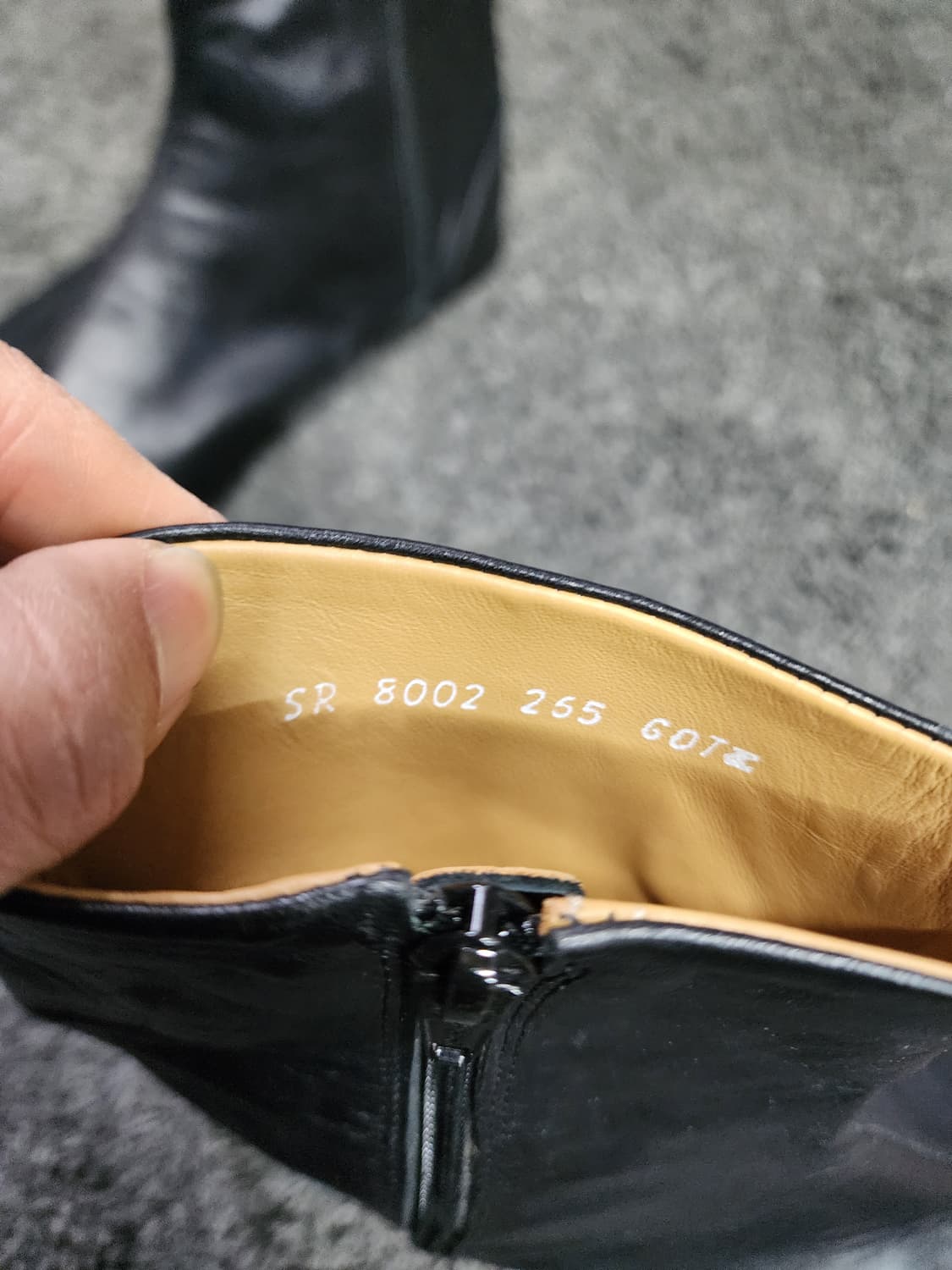 토마스클럽 블랙 가죽 타비 265 사이즈 상품이미지5