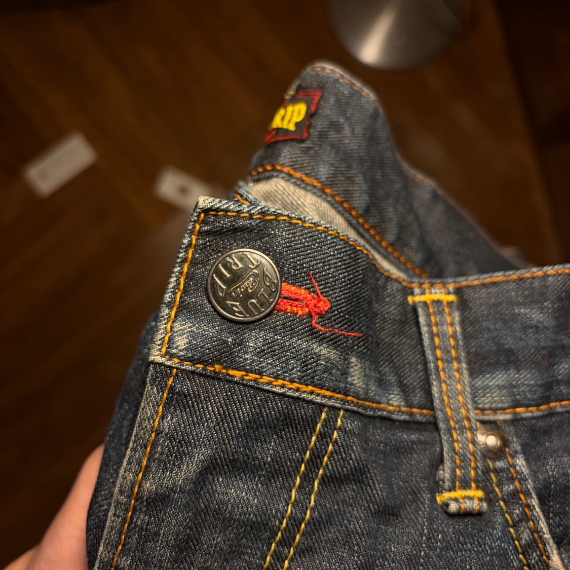 Edwin Japan Blue trip denim pants 36 상품이미지8