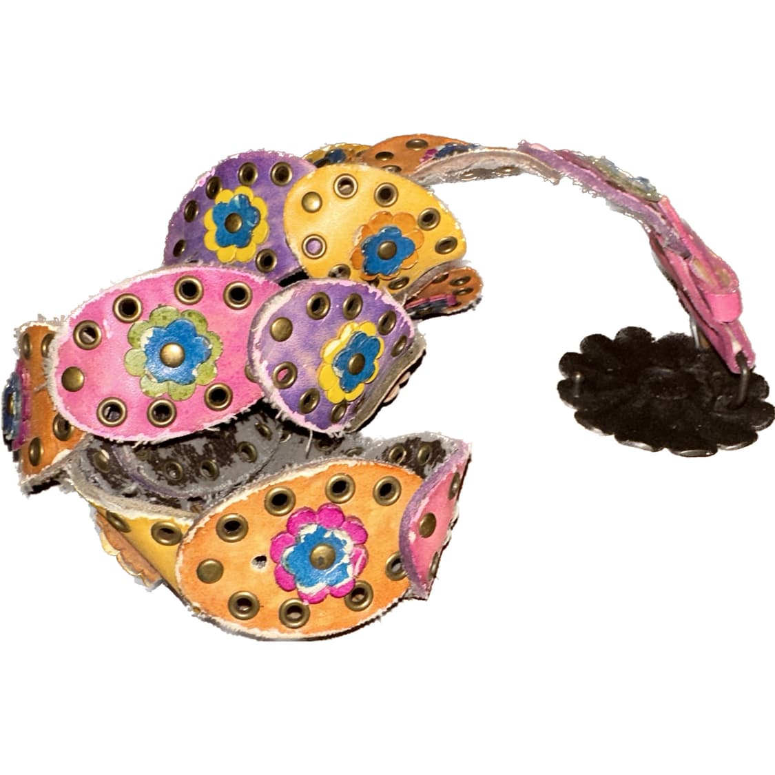 빈티지플라워가죽벨트 상품이미지2