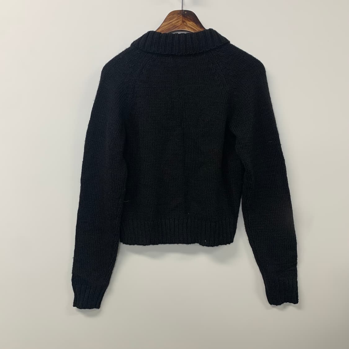 Vintage 빈티지 유니클로 블랙 버튼 가디건 상품이미지3