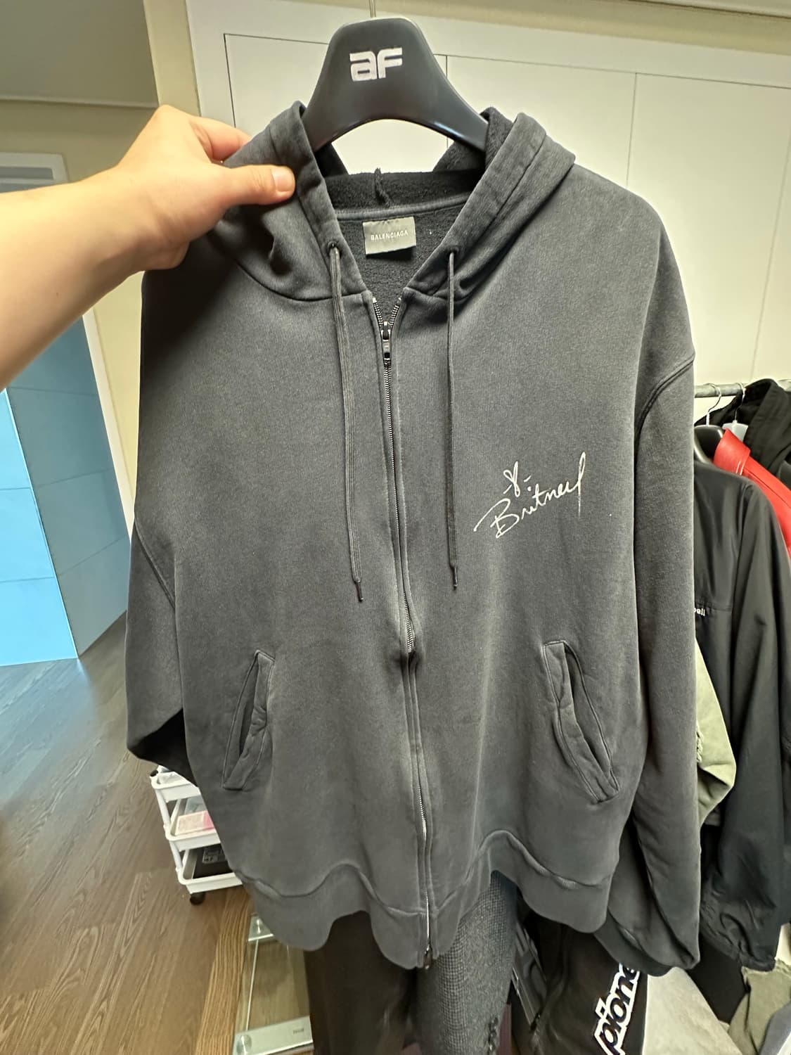 발렌시아가 브리트니 스피어스 후드집업 M 상품이미지3