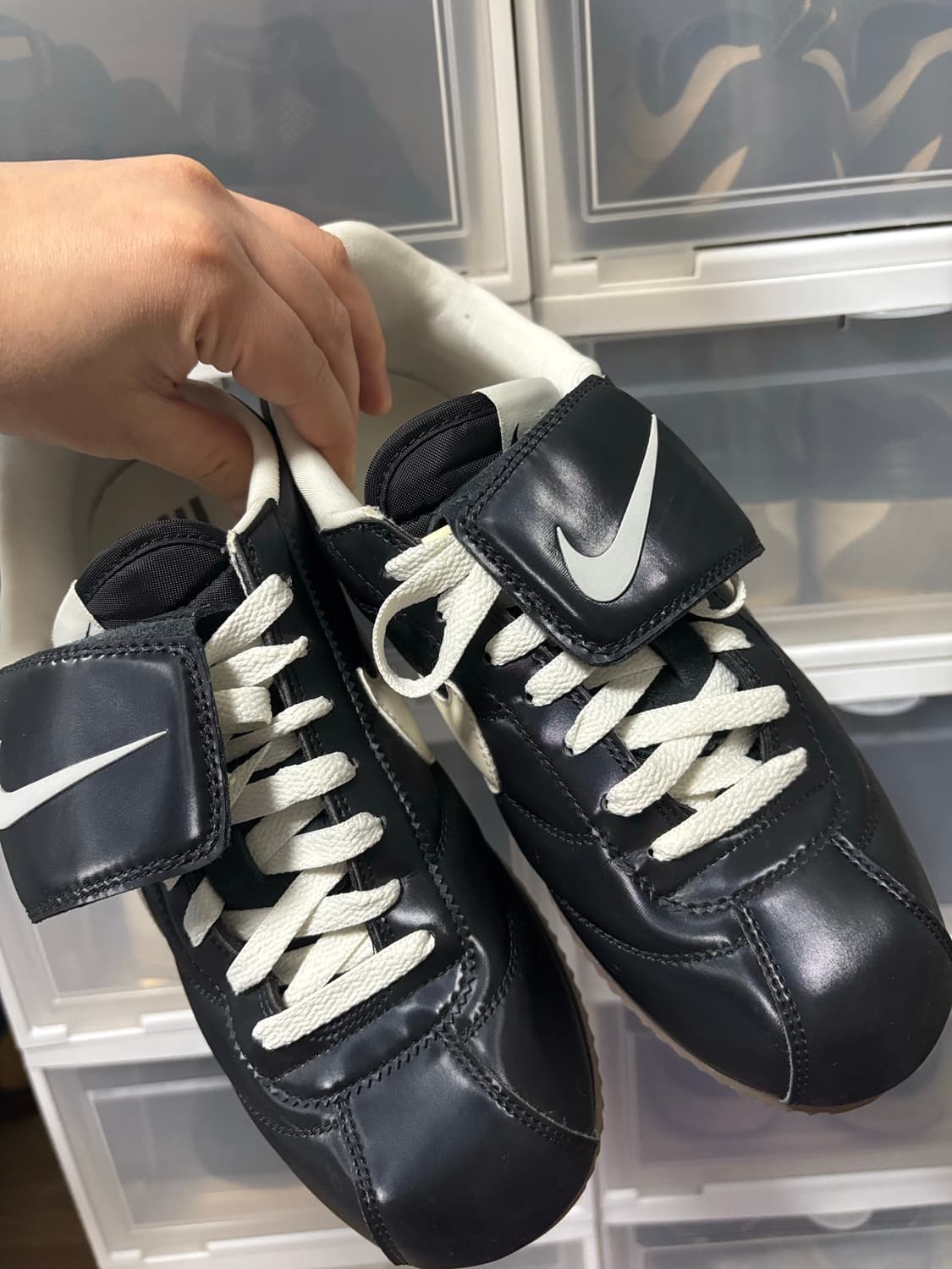 나이키 코르테즈 SE 블랙 검 브라운 260 상품이미지1