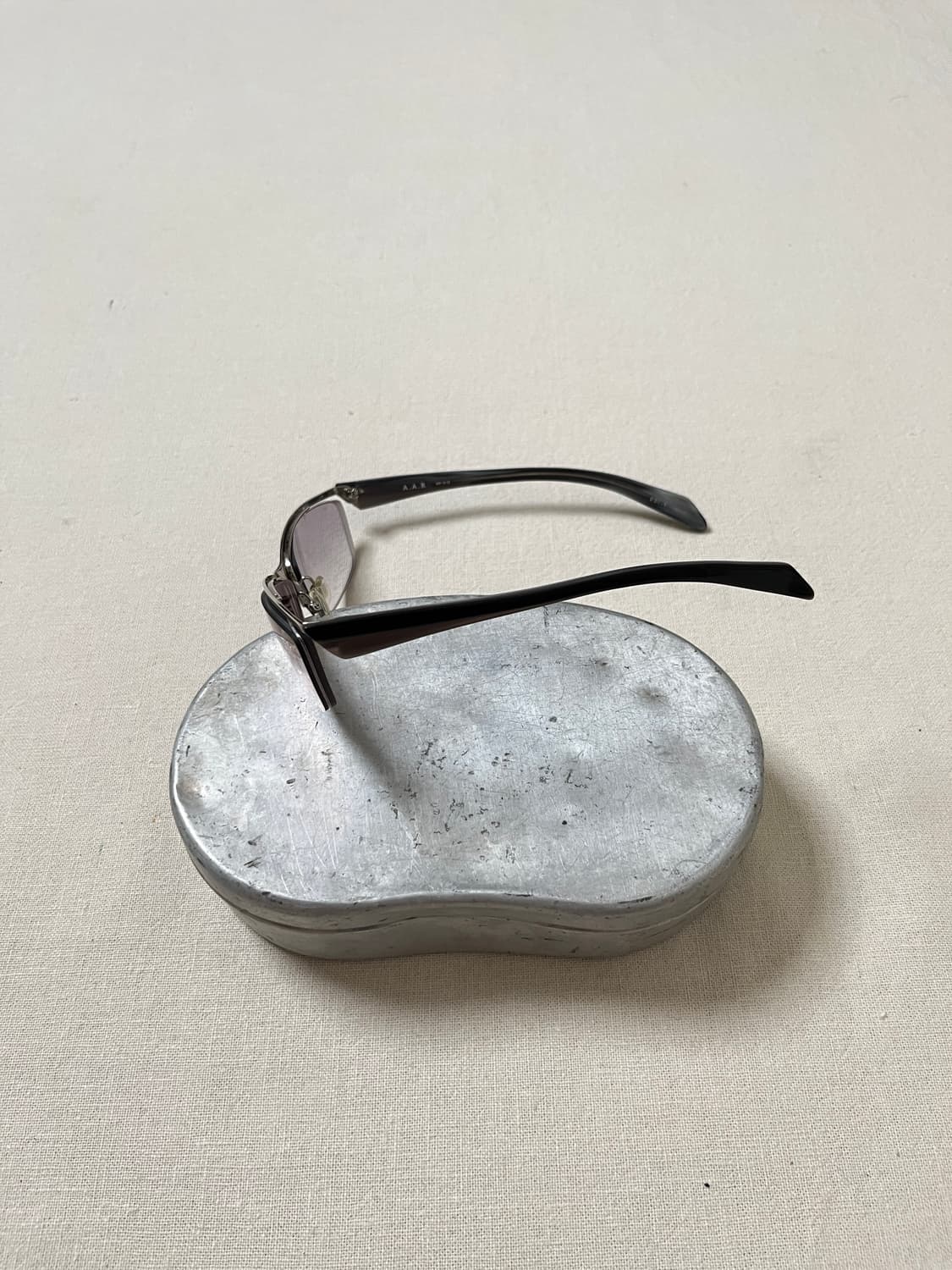 요지야마모토 하프림 선글라스 yohji yamamoto a.a.r 상품이미지4