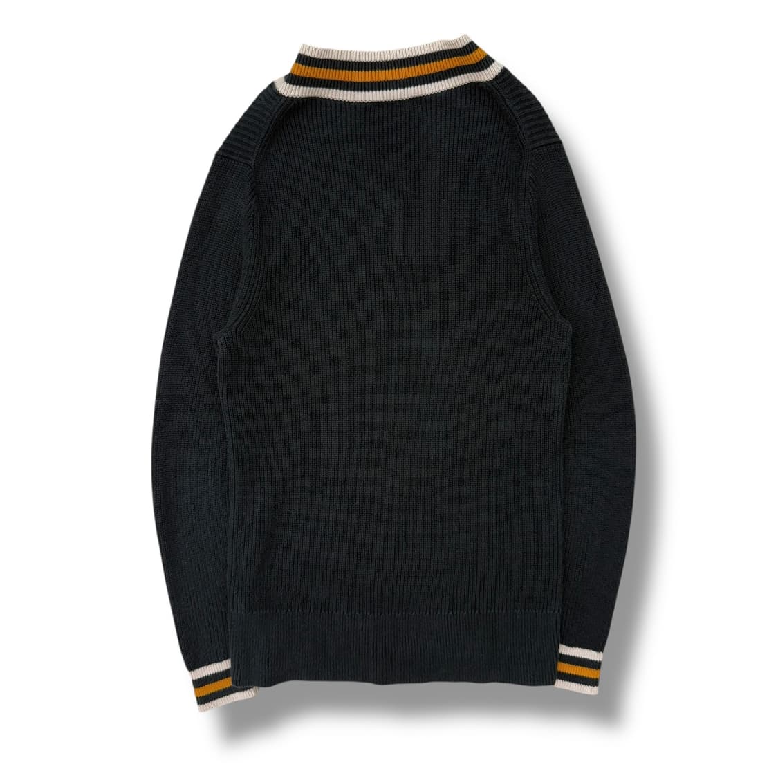 캘빈클라인 아이비리그 브이넥 니트 r1929 상품이미지2