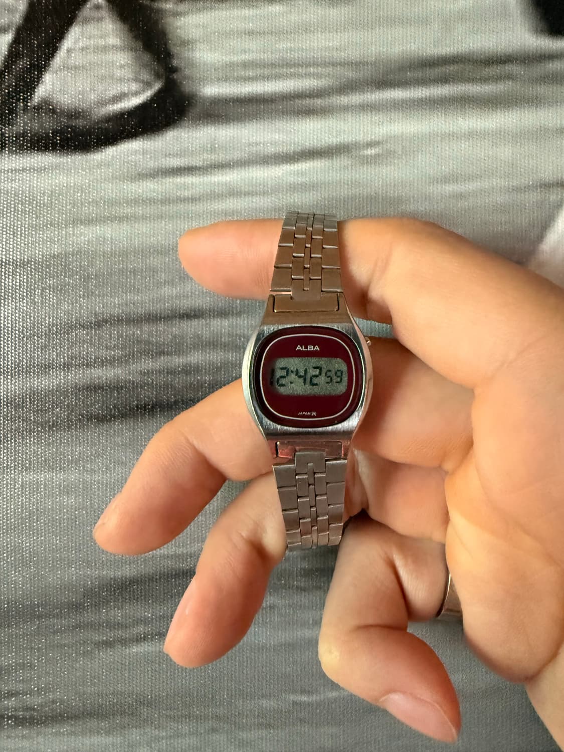SEIKO ALBA 80s 빈티지 메탈 시계 (여성용) 상품이미지3