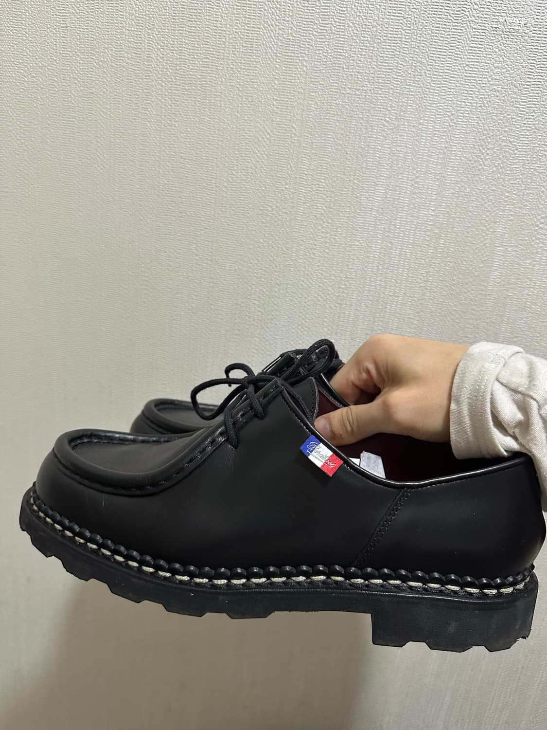 260) 파라부트 미카엘 블랙 41 사이즈 팝니다 상품이미지3