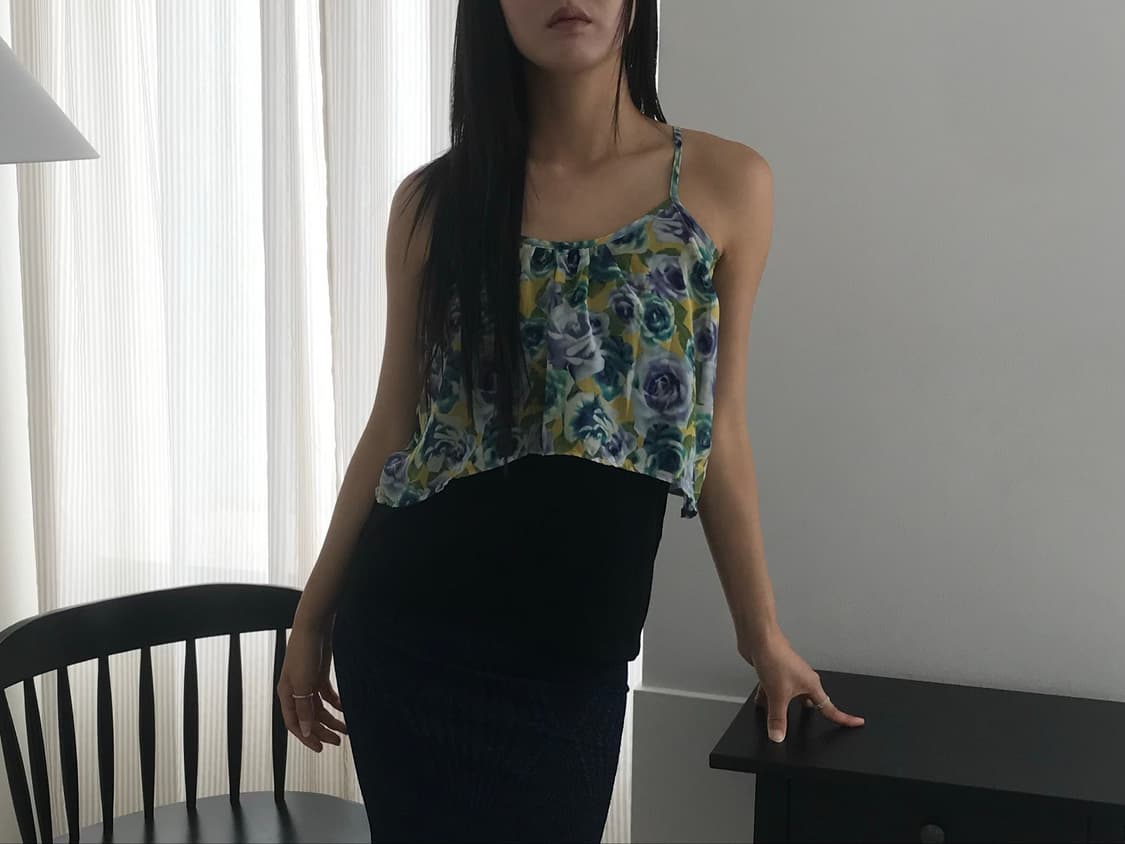 summer floral sleeveless 상품이미지1