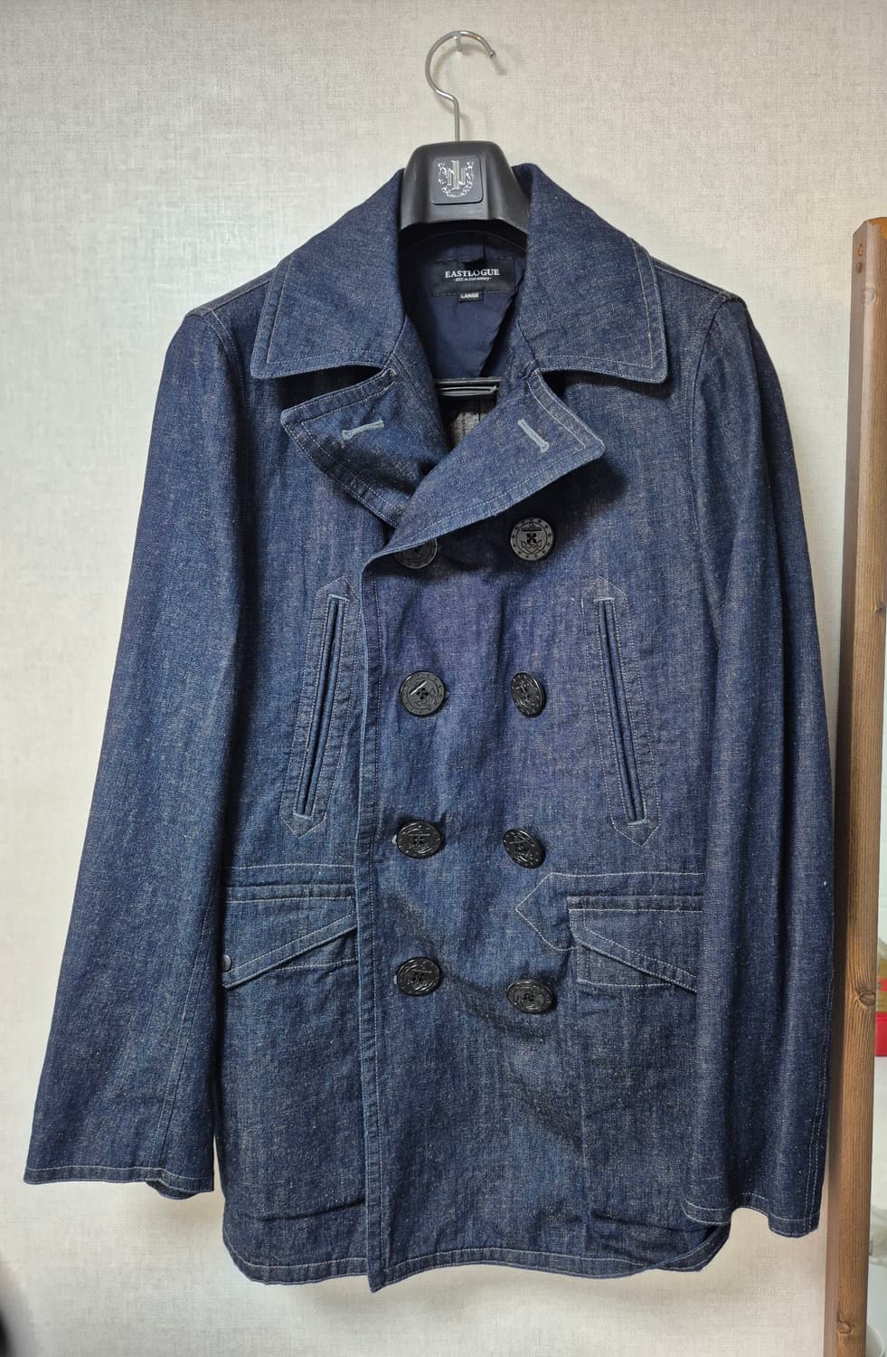 이스트로그 데님 피코트 상품이미지3