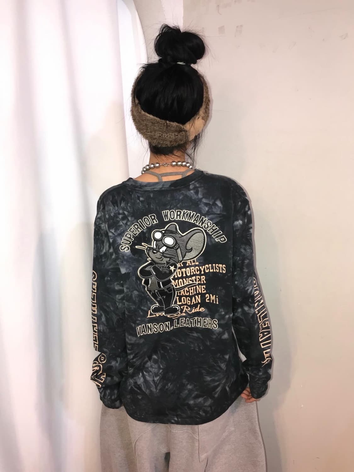 <Vanson X Tom&Jerry Collaboration Embro 상품이미지3