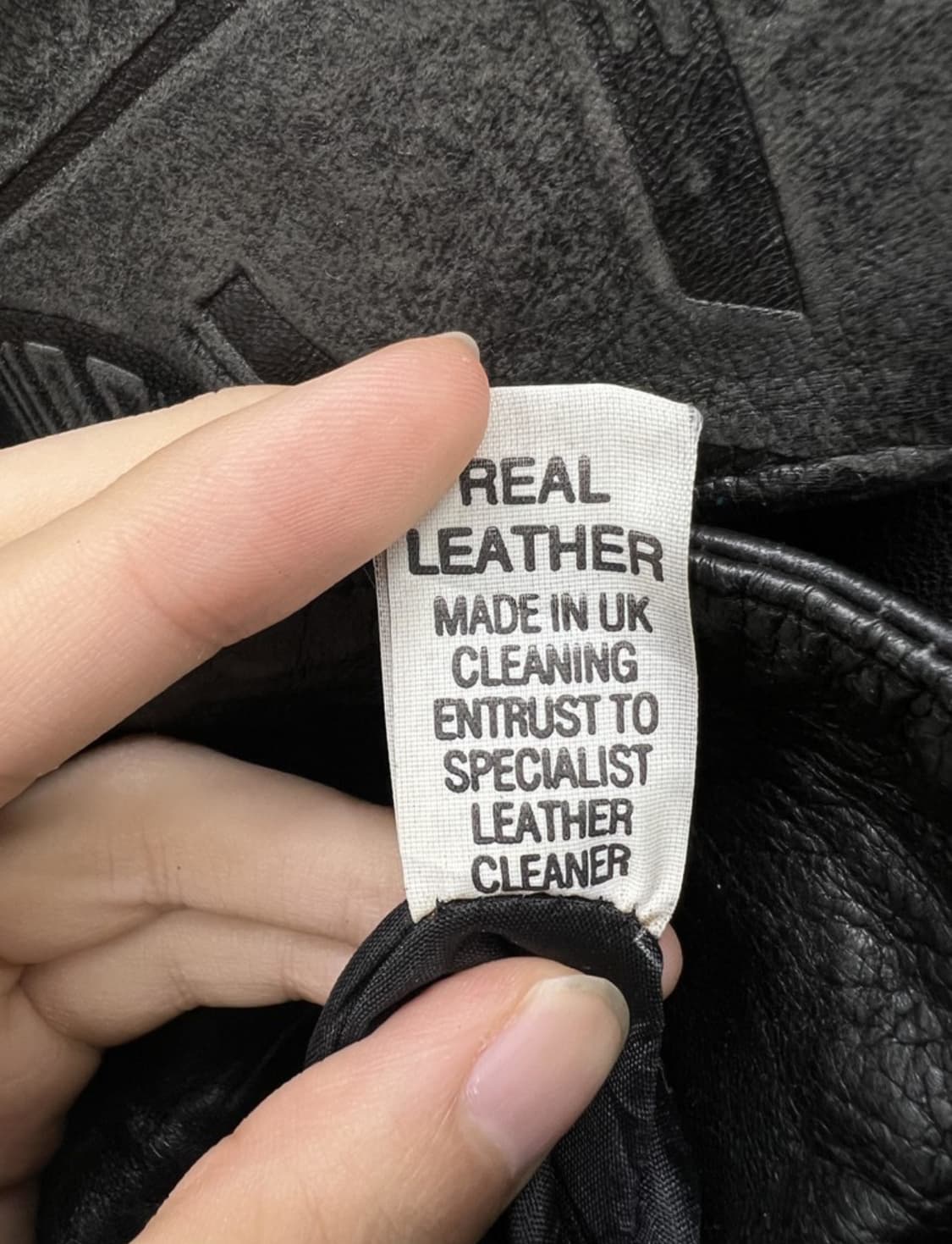 SADAR LONDON 레더 자켓(미착용) 상품이미지4