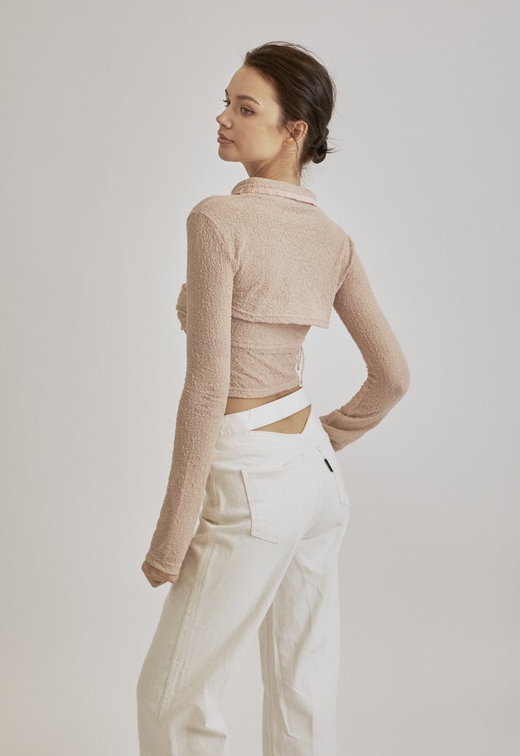 쓰리타임즈 컷아웃 팬츠 (새제품) 상품이미지2