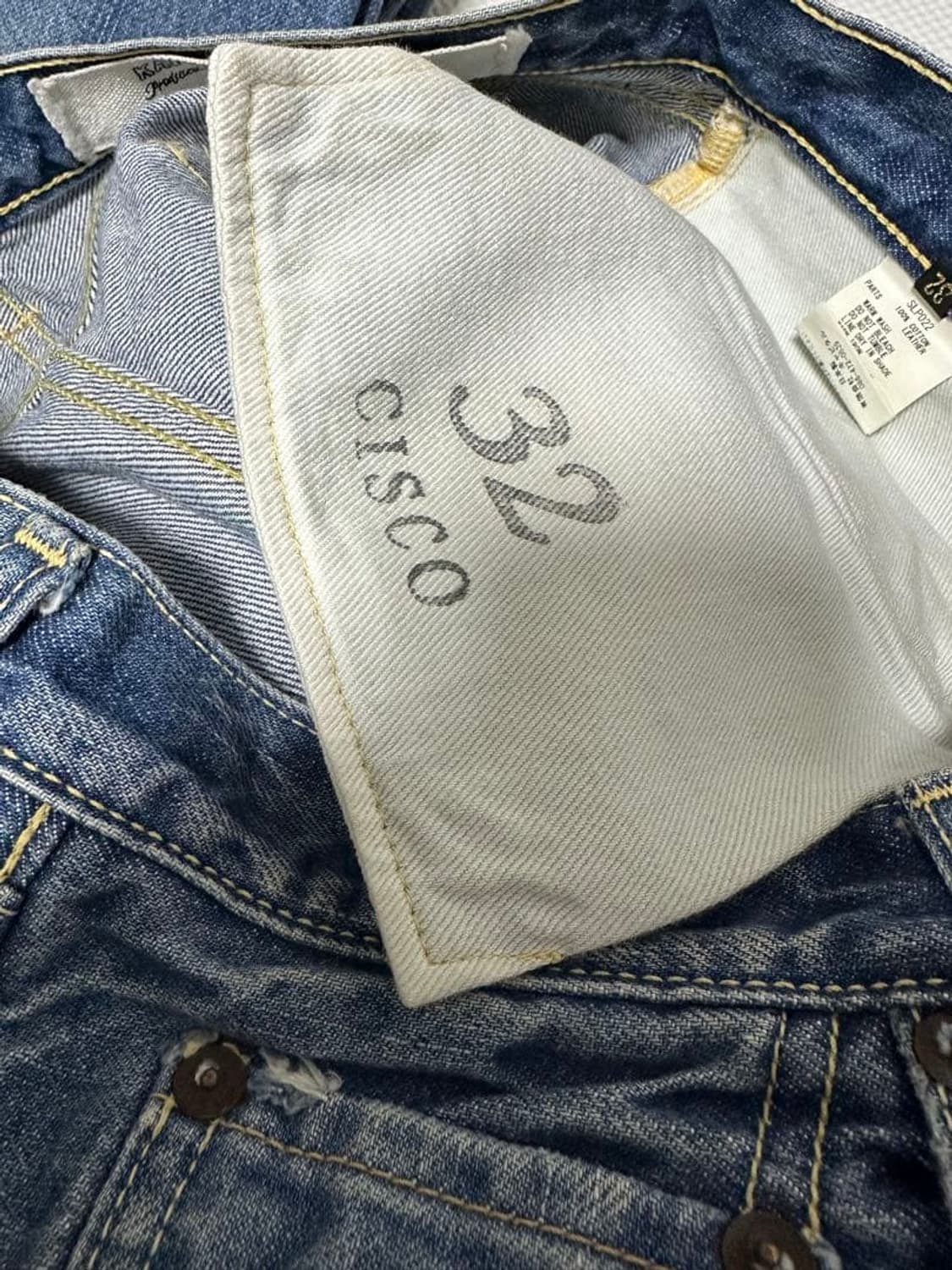 캐피탈 14온즈 데님 몽키 시스코 상품이미지10