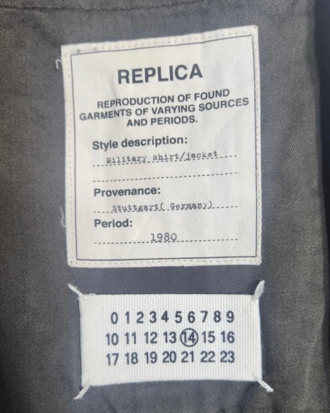 (구매) Margiela 14AW Military jacket 상품이미지3