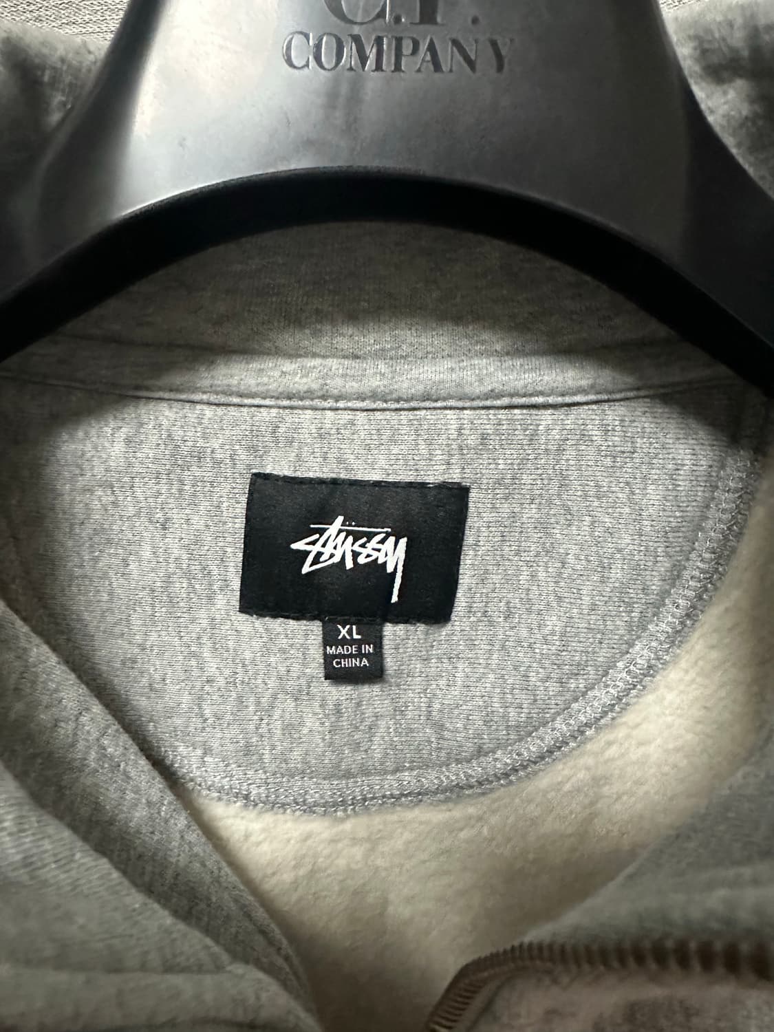 스투시 하프집업 그레이 (XL) 상품이미지3