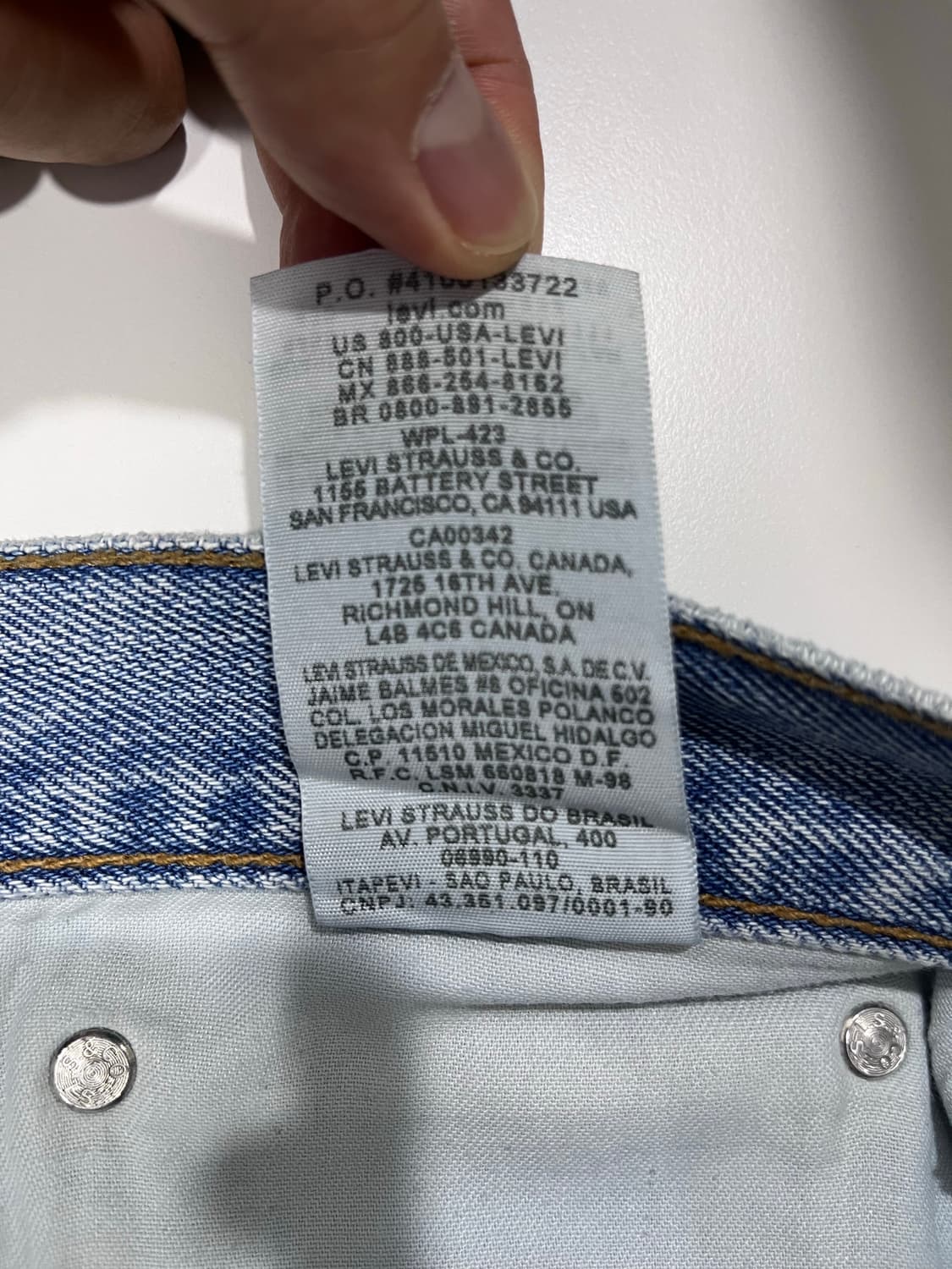 리바이스 505 스트레이트 상품이미지6