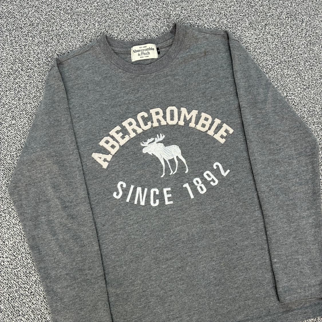 <아베크롬비 패치 자수 롱슬리브> No.1567 상품이미지4