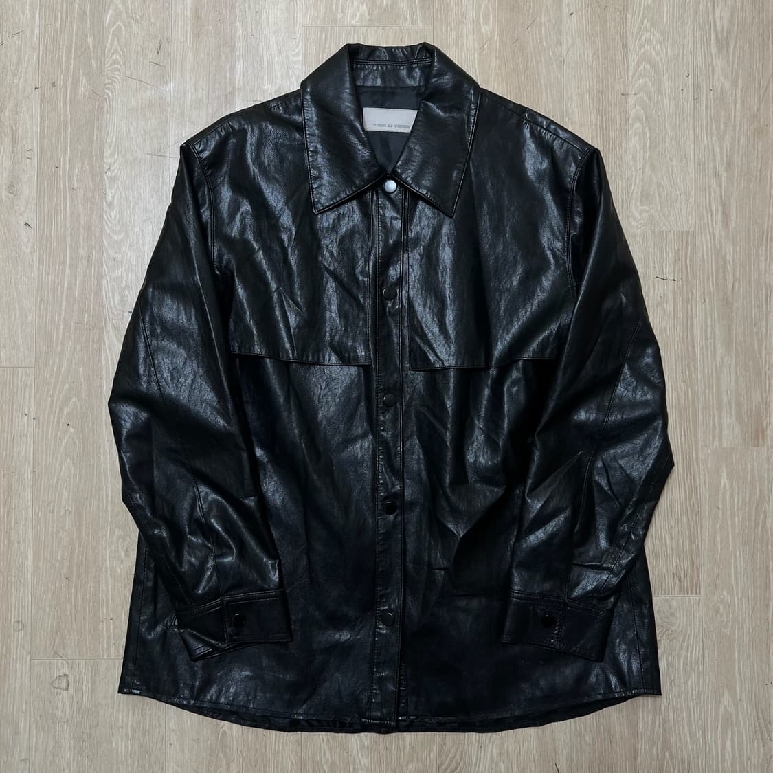 보이스 오브 보이스 여성 싱글 가죽자켓 55  상품이미지1