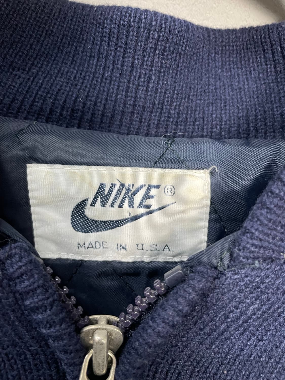 나이키 USA 올드스쿨 빅스우시 니트 집업 자켓 H1353 상품이미지6