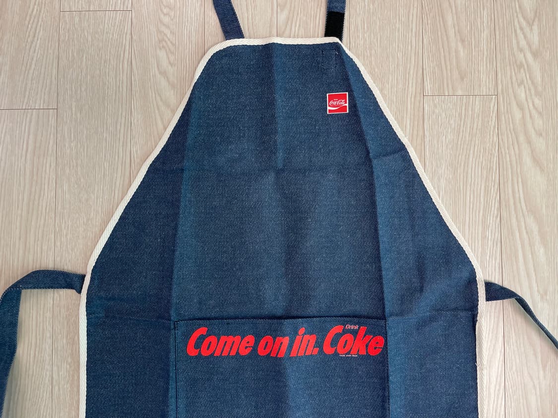코카콜라 빈티지 앞치마 29번 90s 상품이미지2