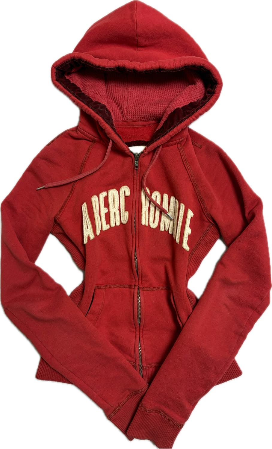 아베크롬비 투웨이 후드집업 레드 S 상품이미지1