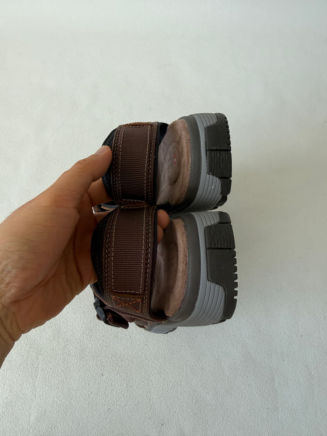 [US 9M]클락스(Clacks) 레더 샌들(새제품) 상품이미지8